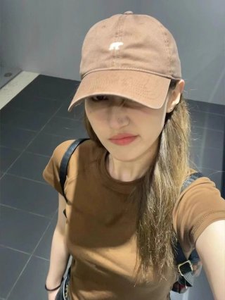 [1*1 Pure Cotton Regular Style] Printed Straight Shoulder Regular Short Sleeve High Elasticity New Summer Slim Fit