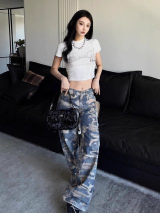 1*1 Pure Cotton High Elasticity New Summer Short-Sleeved Top, Fits Well with High-Waisted Pants, Slimming and Stylish 1*1 Pure Cotton High Elasticity New Summer Short-Sleeved Top, Fits Well with High-Waisted Pants, Slimming and Stylish