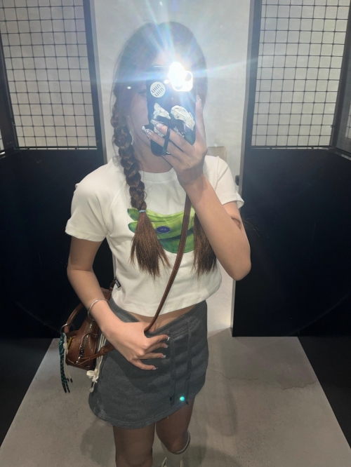 1*1 Pure Cotton High Elasticity New Summer Short-Sleeved Top, Fits Well with High-Waisted Pants, Slimming and Stylish 1*1 Pure Cotton High Elasticity New Summer Short-Sleeved Top, Fits Well with High-Waisted Pants, Slimming and Stylish