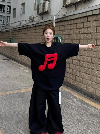 High-quality pure cotton 200g combed 100% cotton loose short-sleeved T-shirt for women High-quality pure cotton 200g combed 100% cotton loose short-sleeved T-shirt for women