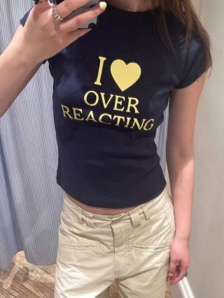 [1*1 Pure Cotton Regular Style] Printed Straight Shoulder Regular Short Sleeve High Elasticity New Summer Slim Fit