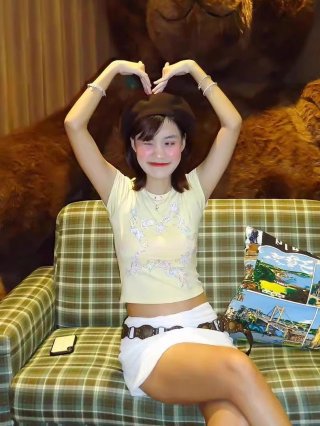 1*1 Pure Cotton High Elasticity New Summer Short-Sleeved Top, Fits Well with High-Waisted Pants, Slimming and Stylish