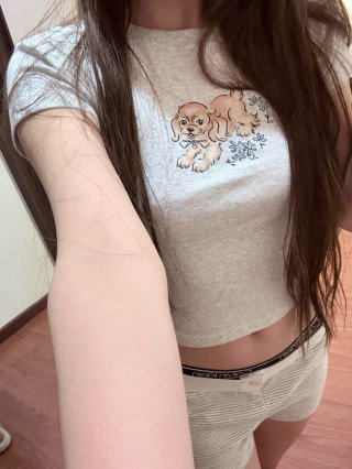 1*1 Pure Cotton High Elasticity New Summer Short-Sleeved Top, Fits Well with High-Waisted Pants, Slimming and Stylish