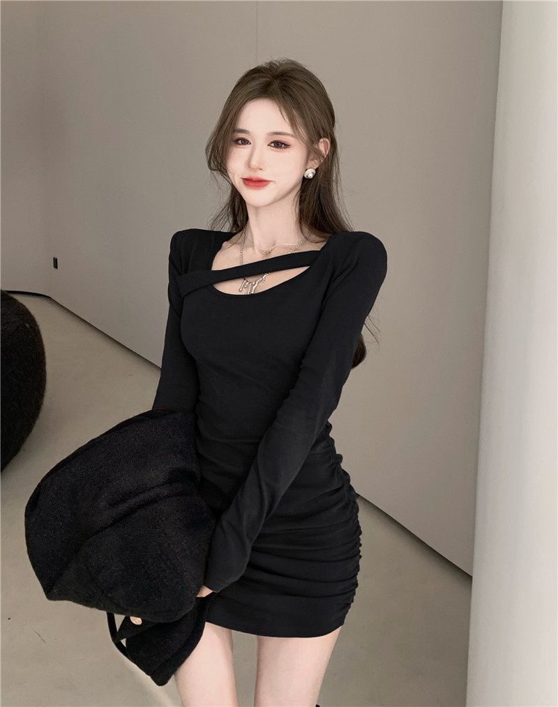 2024 Autumn New Arrival Dress - Sexy, Slim Fit, Bodycon, Perfect for Wear as an Inner Dress, Pure and Alluring Women's Clothing