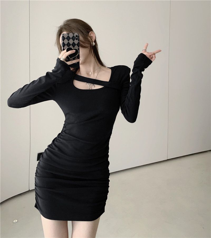 2024 Autumn New Arrival Dress - Sexy, Slim Fit, Bodycon, Perfect for Wear as an Inner Dress, Pure and Alluring Women's Clothing