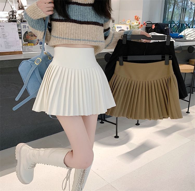 T-shirt, jacket, JK uniform shirt, A-line skirt, dress, pleated skirt, women's autumn/winter/spring/summer two-piece set