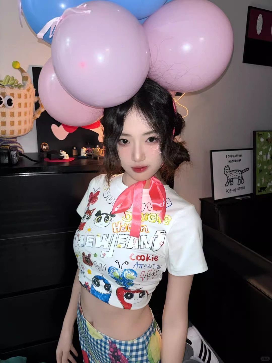 1*1 Pure Cotton High Elasticity New Summer Short-Sleeved Top, Fits Well with High-Waisted Pants, Slimming and Stylish