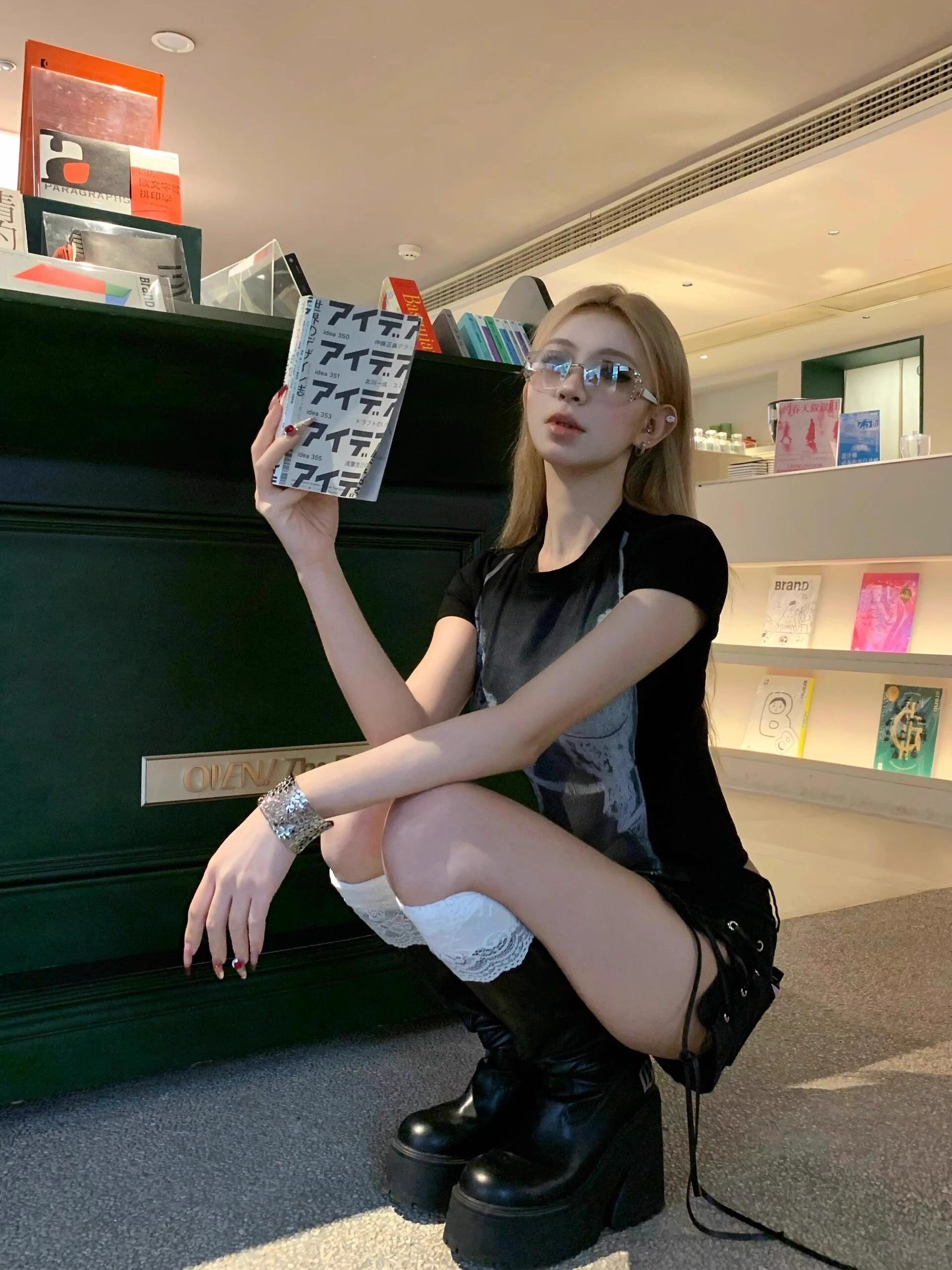 1*1 Pure Cotton High Elasticity New Summer Short-Sleeved Top, Fits Well with High-Waisted Pants, Slimming and Stylish