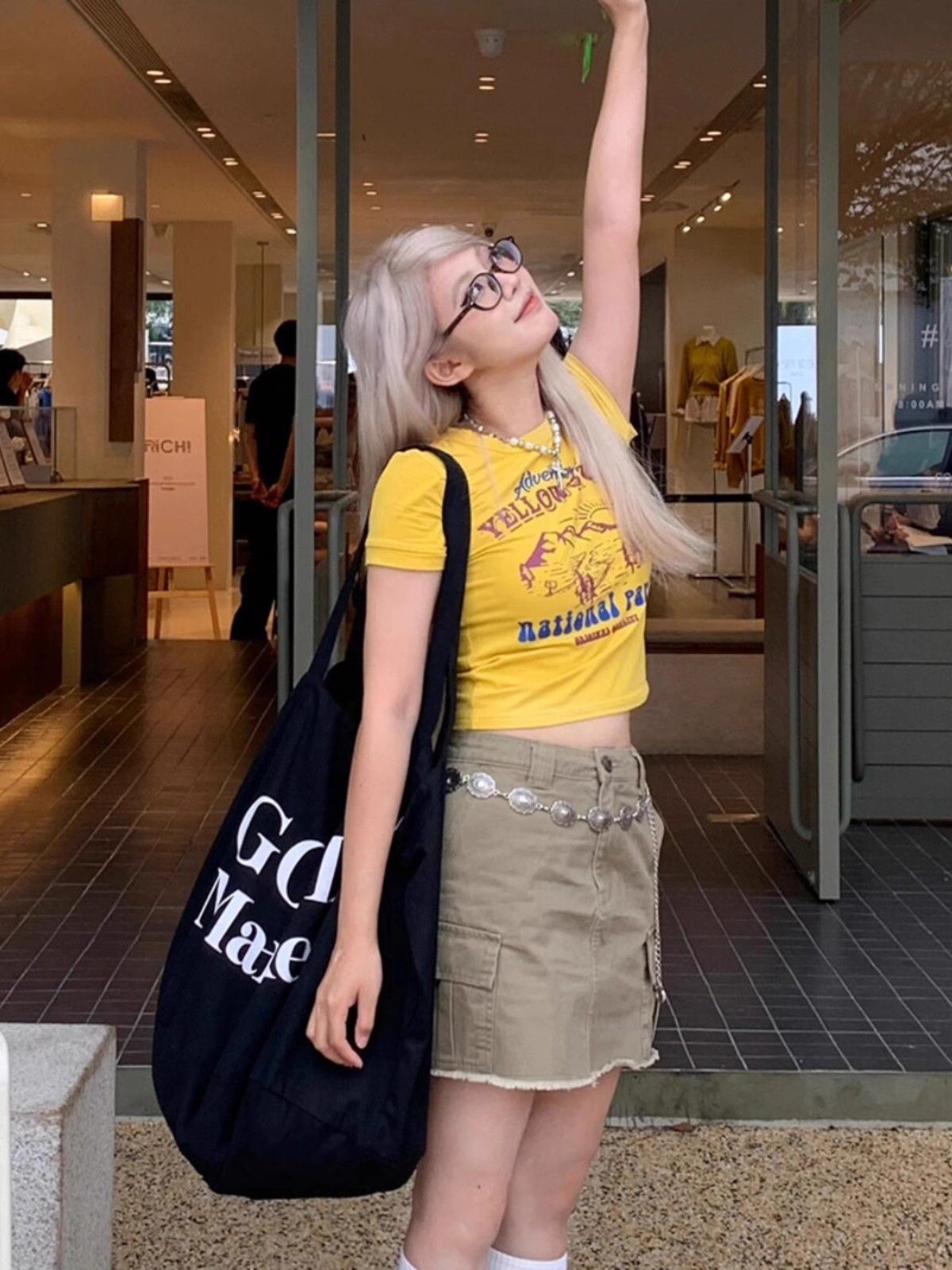 1*1 Pure Cotton High Elasticity New Summer Short-Sleeved Top, Fits Well with High-Waisted Pants, Slimming and Stylish