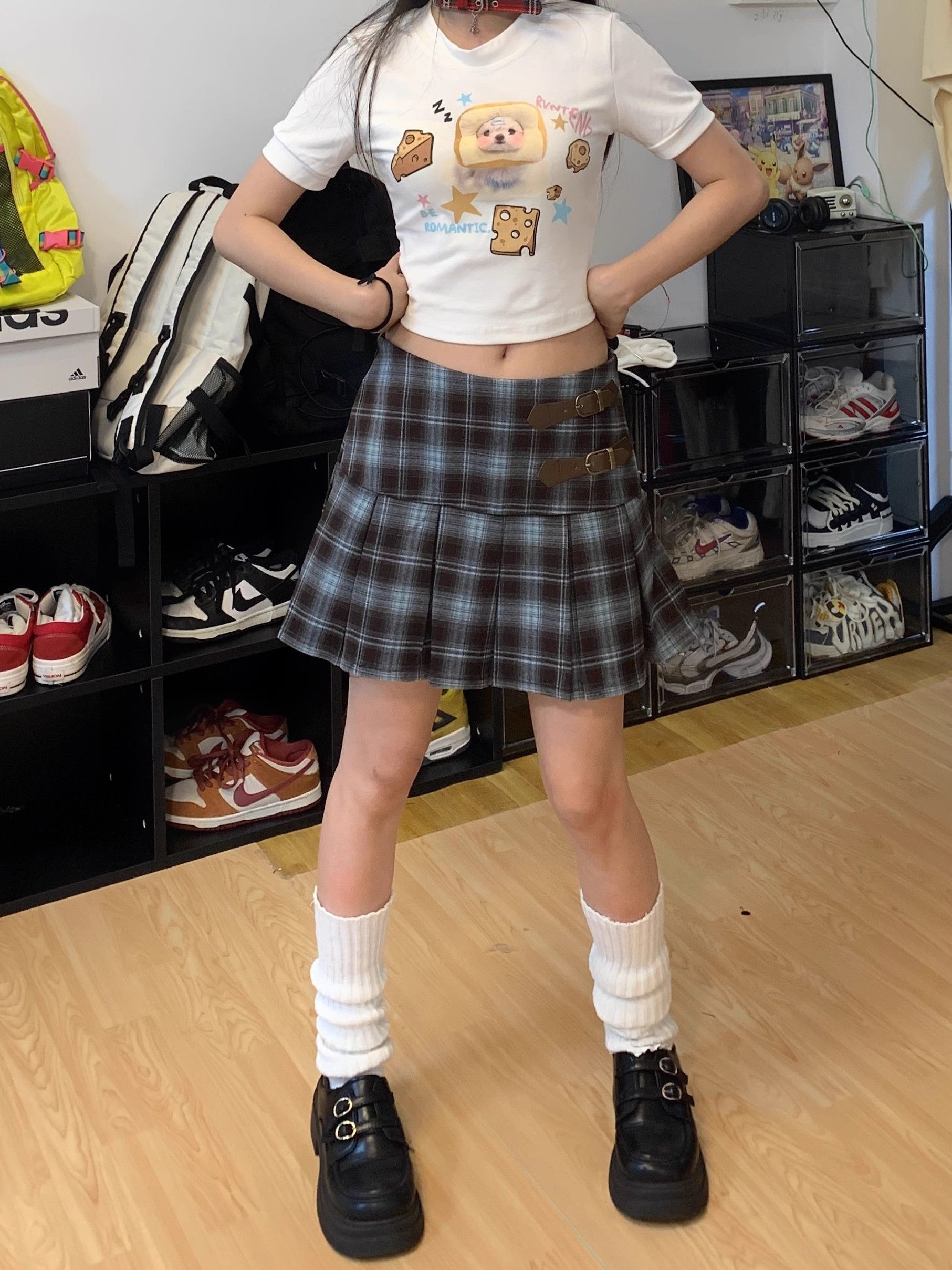 1*1 Pure Cotton High Elasticity New Summer Short-Sleeved Top, Fits Well with High-Waisted Pants, Slimming and Stylish