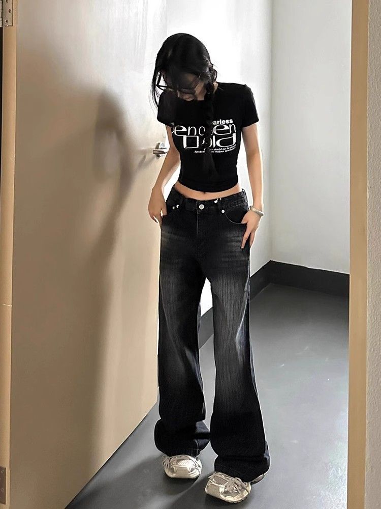 1*1 Pure Cotton High Elasticity New Summer Short-Sleeved Top, Fits Well with High-Waisted Pants, Slimming and Stylish