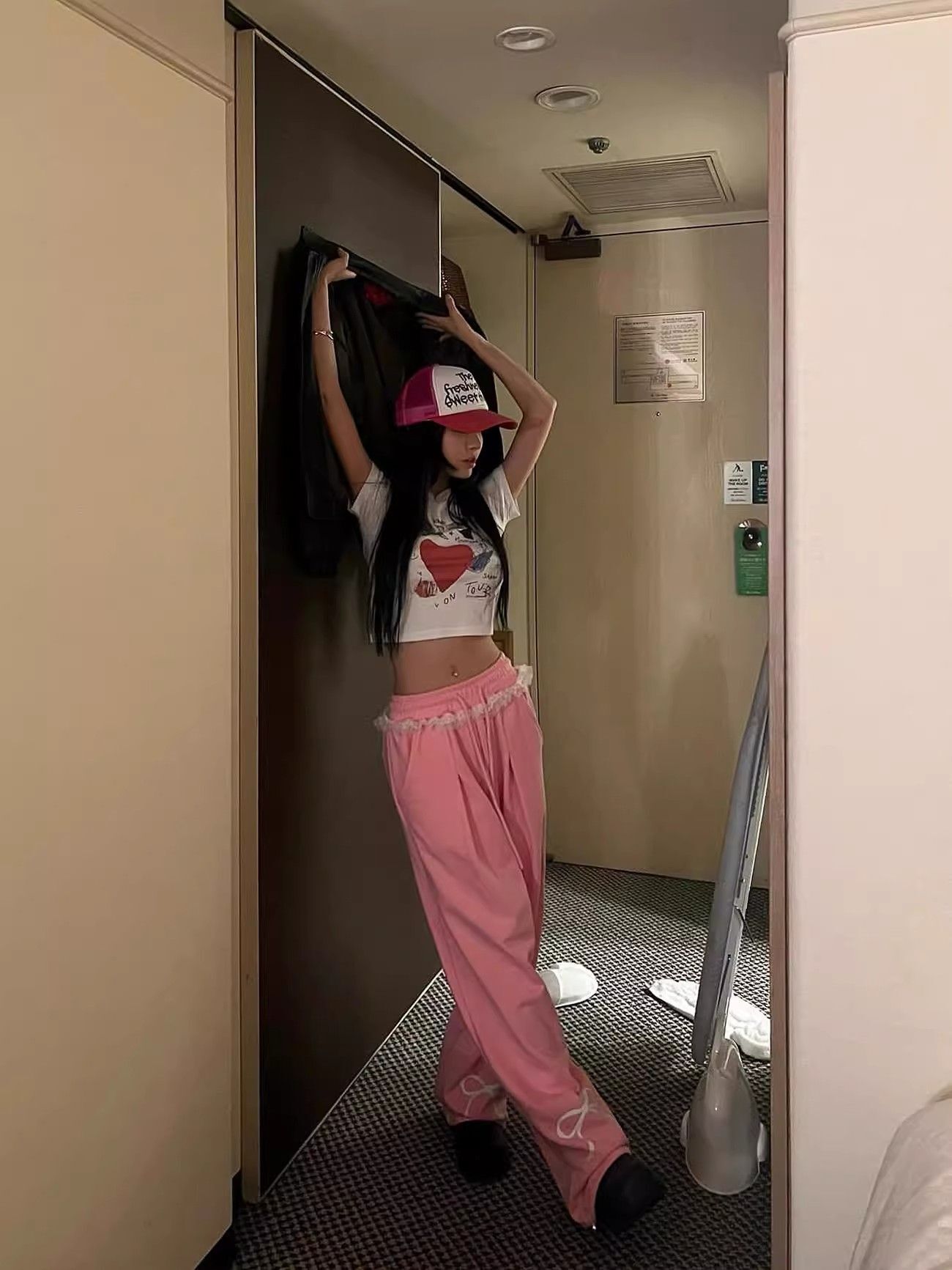 1*1 Pure Cotton High Elasticity New Summer Short-Sleeved Top, Fits Well with High-Waisted Pants, Slimming and Stylish